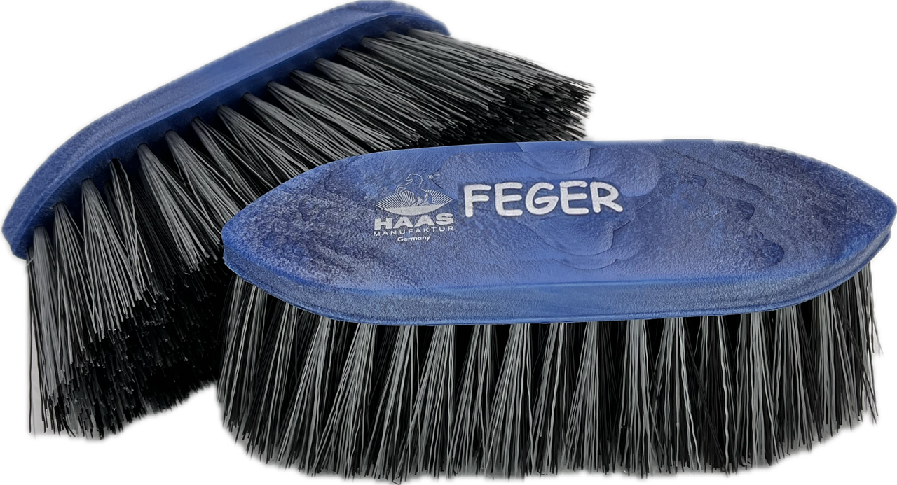 HAAS - Mähnenbürste Feger Groß 8 cm