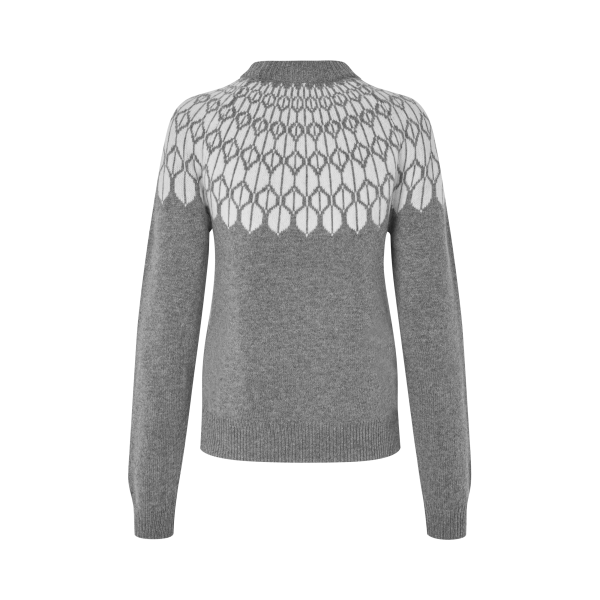 Eques X Kingsland Magda Damen-Strickpullover – Grau