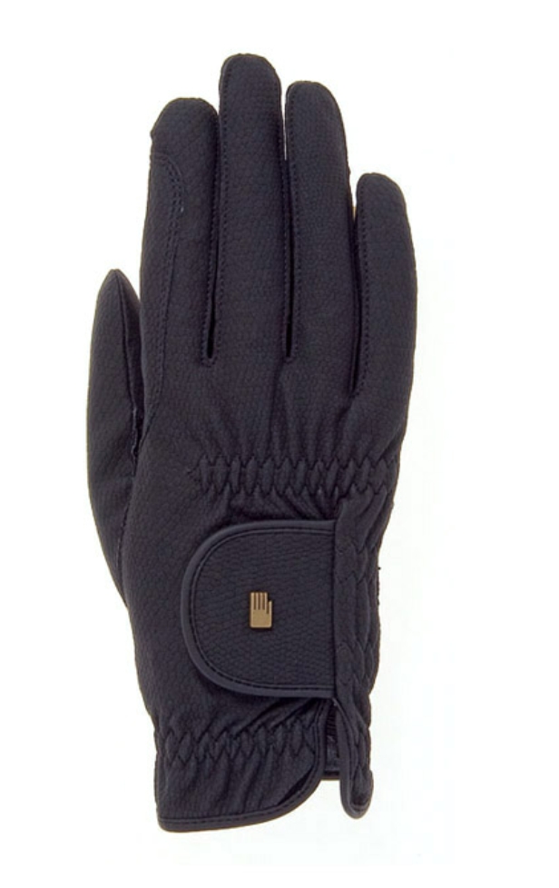 Roeckl ROECK-GRIP WINTER JR Kinderreithandschuhe - schwarz