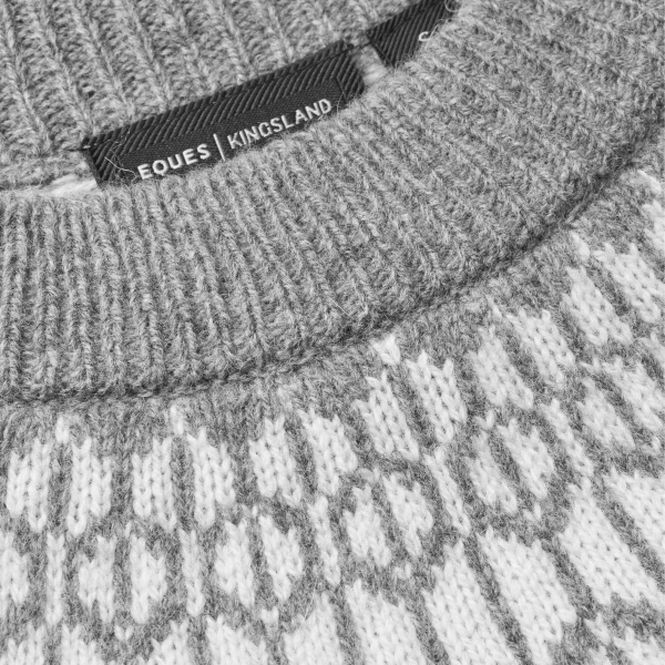 Eques X Kingsland Magda Damen-Strickpullover – Grau