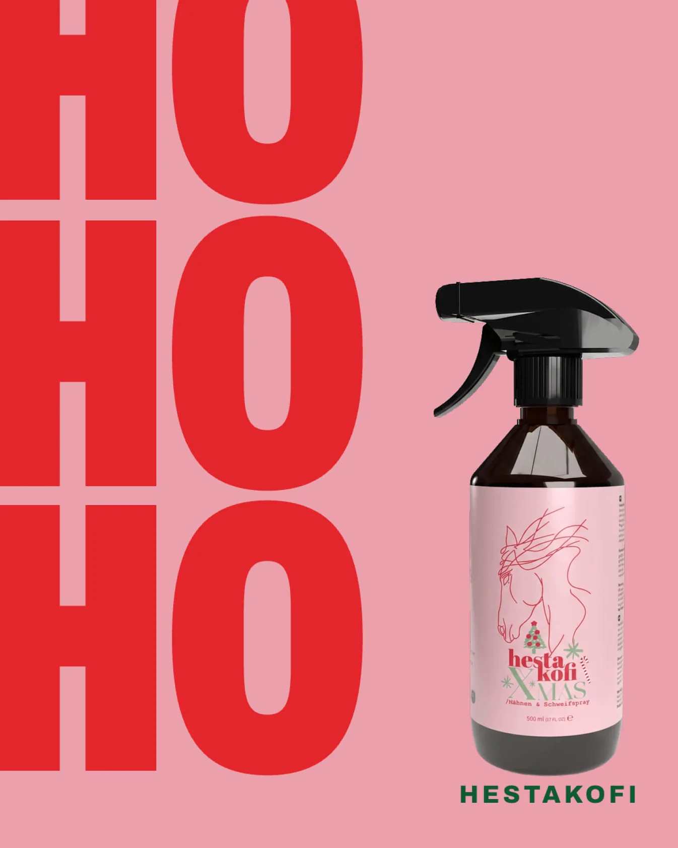 Hestakofi Mähnen- & Schweifspray – XMAS Edition 2026