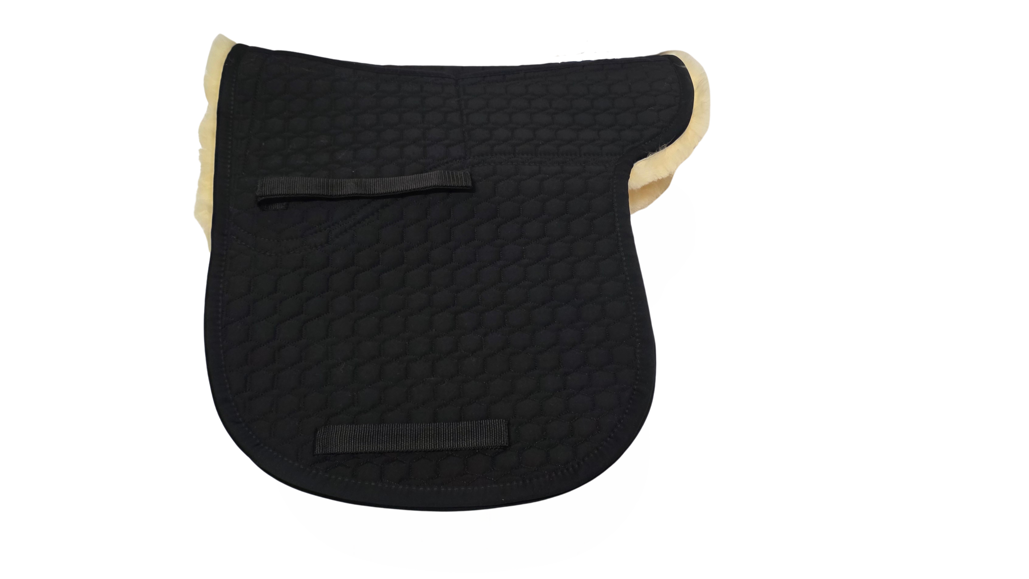 Mattes Satteldecke Lammfell natur